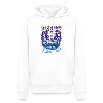 Vintage Halloween Spook Show Temple of Mystery - Männer Premium Bio Hoodie - Weiß - Vorne - Nico (187cm)