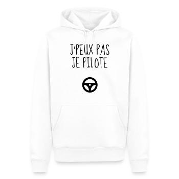 Fahrer Fahren Sport Auto Spieler - Männer Premium Bio Hoodie - Weiß - Vorne - Nico (187cm)