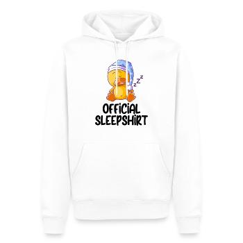 Lustiger Spruch Bild Witzig Humor Geschenkidee - Männer Premium Bio Hoodie - Weiß - Vorne - Nico (187cm)