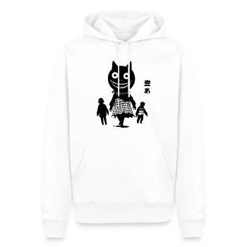Mother cat - Men’s Premium Organic Hoodie - white - Front - Nico (187cm)