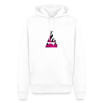 Boot - Männer Premium Bio Hoodie - Weiß - Vorne - Nico (187cm)