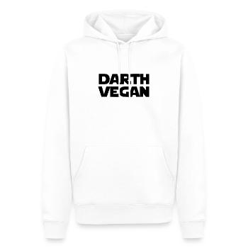 Cadeau de Darth Vegan - Sweat à capuche Premium bio Homme - blanc - Devant - Nico (187cm)