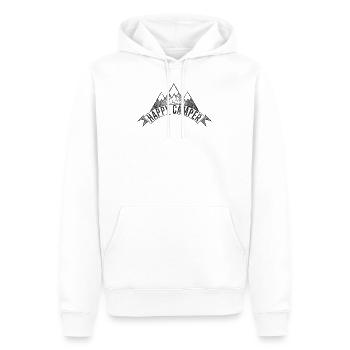 Outdoor Camper Life - Black - Männer Premium Bio Hoodie - Weiß - Vorne - Nico (187cm)