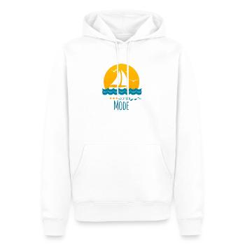 Vacation Mode - Holiday - Männer Premium Bio Hoodie - Weiß - Vorne - Nico (187cm)