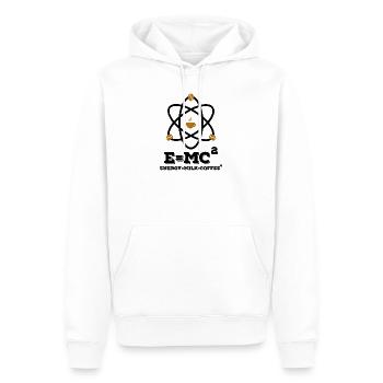 Energy Milk Coffee Physique Cadeau - Sweat à capuche Premium bio Homme - blanc - Devant - Nico (187cm)