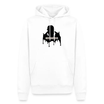 Gangsters Paradise - Männer Premium Bio Hoodie - Weiß - Vorne - Nico (187cm)