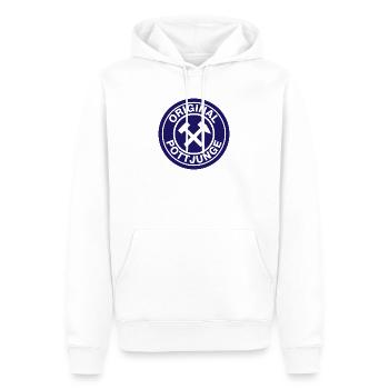 Original Pottjunge Ruhrpott Heimat Geschenk - Männer Premium Bio Hoodie - Weiß - Vorne - Nico (187cm)