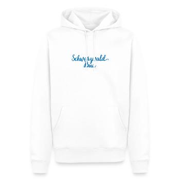 Schwarzwald Bua Schwarzwälder Geschenk - Männer Premium Bio Hoodie - Weiß - Vorne - Nico (187cm)