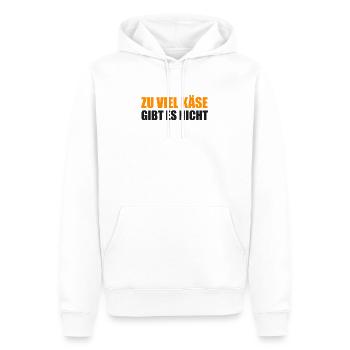 Käse - Männer Premium Bio Hoodie - Weiß - Vorne - Nico (187cm)