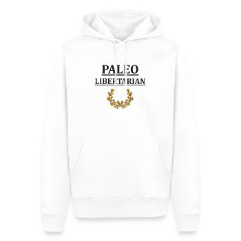 Libertär Paleolibertär Freiheit USA Liberty - Männer Premium Bio Hoodie - Weiß - Vorne - Nico (187cm)