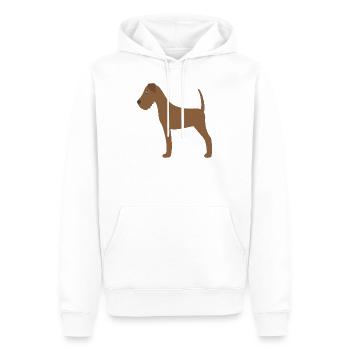 irish terrier - Männer Premium Bio Hoodie - Weiß - Vorne - Nico (187cm)