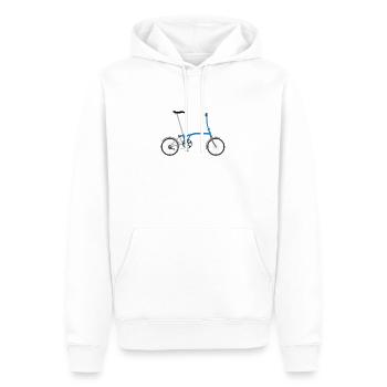 Faltrad Klapprad Reiserad Fahrrad England - Männer Premium Bio Hoodie - Weiß - Vorne - Nico (187cm)