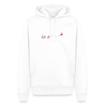 Que ce soit le nid d'abeille apiculteur - Sweat à capuche Premium bio Homme - blanc - Devant - Nico (187cm)