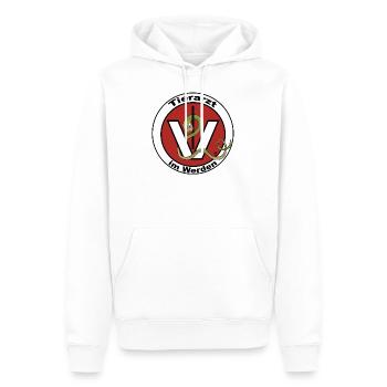 Tierarzt im Werden Äskulap Stab Tiermedizin - Männer Premium Bio Hoodie - Weiß - Vorne - Nico (187cm)