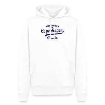 Copenhagen Dänemark Geschenk Nord Spruch - Männer Premium Bio Hoodie - Weiß - Vorne - Nico (187cm)
