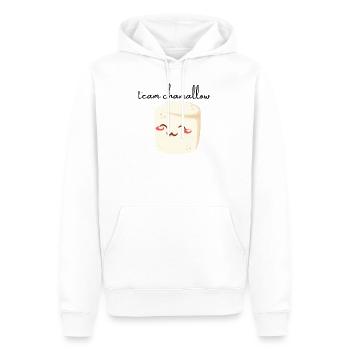 Team marshmallow - Men’s Premium Organic Hoodie - white - Front - Nico (187cm)