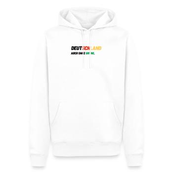 Deutschland Politik Konservativ wahl grün demo - Männer Premium Bio Hoodie - Weiß - Vorne - Nico (187cm)