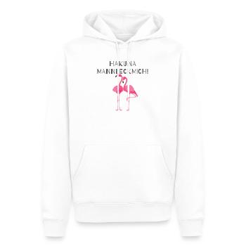 Hanukkah/Entspannt - Männer Premium Bio Hoodie - Weiß - Vorne - Nico (187cm)