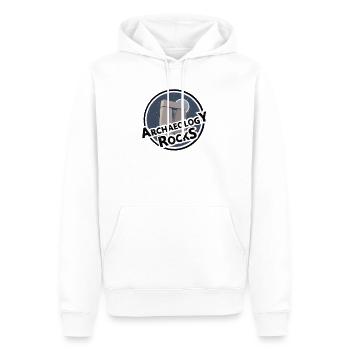 Archaeology - Stonehenge Trilithon - Archaeology - Men’s Premium Organic Hoodie - white - Front - Nico (187cm)