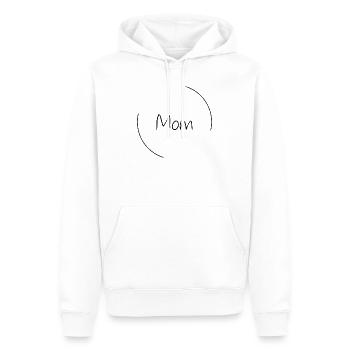 Mom - Männer Premium Bio Hoodie - Weiß - Vorne - Nico (187cm)