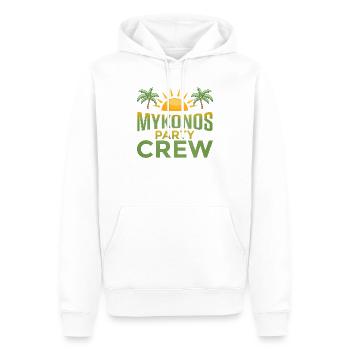 Mexiko Party Crew - Männer Premium Bio Hoodie - Weiß - Vorne - Nico (187cm)
