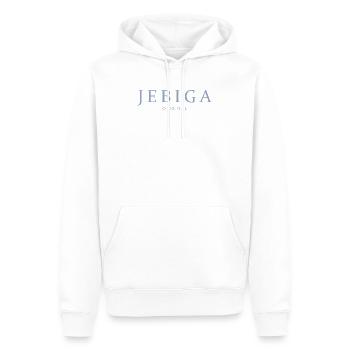 Jebiga original cadeau Jugo Yougoslavie SFRJ - Sweat à capuche Premium bio Homme - blanc - Devant - Nico (187cm)