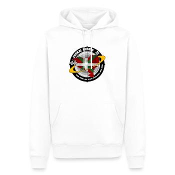 Baskische Land - Männer Premium Bio Hoodie - Weiß - Vorne - Nico (187cm)