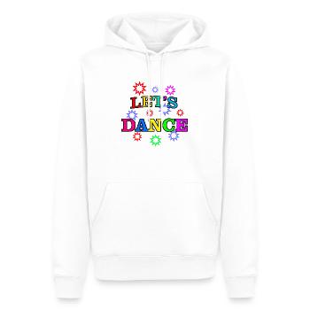 Lets Dance -Musik - Männer Premium Bio Hoodie - Weiß - Vorne - Nico (187cm)