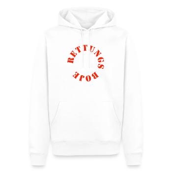 Rettungs Boje Rettungsboje - Männer Premium Bio Hoodie - Weiß - Vorne - Nico (187cm)