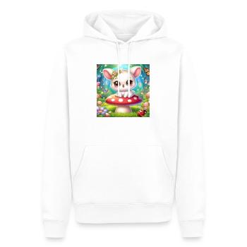 Fantasy Baby - Men’s Premium Organic Hoodie - white - Front - Nico (187cm)