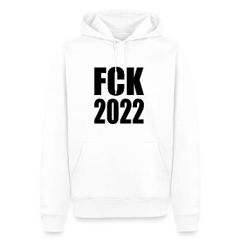 Fck 2022 - Männer Premium Bio Hoodie - Weiß - Vorne - Nico (187cm)