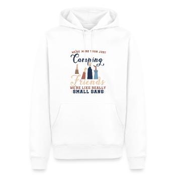 Camping Camper Outdoor Sommer Design - Männer Premium Bio Hoodie - Weiß - Vorne - Nico (187cm)