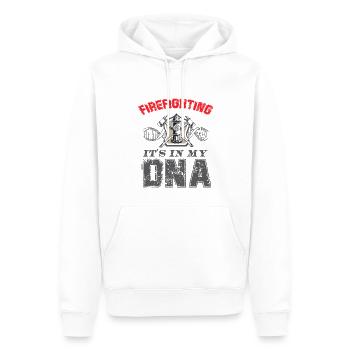 Feuerwehrmann Feuerwehr & Sprüche - Männer Premium Bio Hoodie - Weiß - Vorne - Nico (187cm)