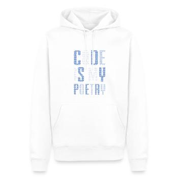 Lustiger Informatiker Spruch, Informatik - Männer Premium Bio Hoodie - Weiß - Vorne - Nico (187cm)