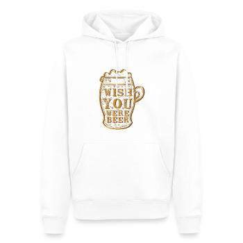 Feiern Bier Party Spruch I Biertrinken - Männer Premium Bio Hoodie - Weiß - Vorne - Nico (187cm)