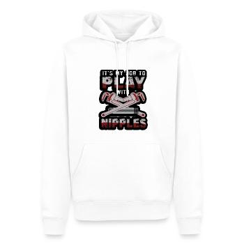 Handwerker Installateur Spruch Klempner - Männer Premium Bio Hoodie - Weiß - Vorne - Nico (187cm)