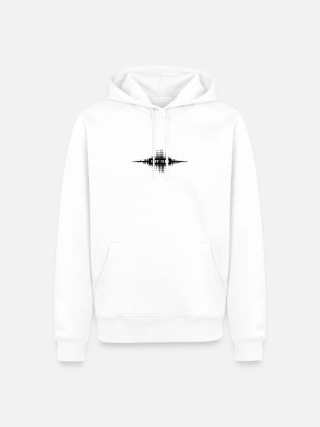 Zapp crew - Men’s Premium Organic Hoodie - white