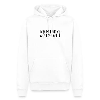 Pflanzen - Männer Premium Bio Hoodie - Weiß - Vorne - Nico (187cm)