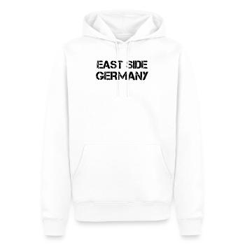 East side germany Geschenk DDR Ossi - Männer Premium Bio Hoodie - Weiß - Vorne - Nico (187cm)