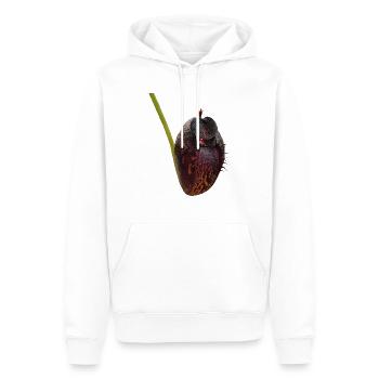 Nepenthes aristolochioides 02 - Männer Premium Bio Hoodie - Weiß - Vorne - Nico (187cm)