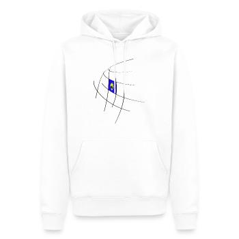 Grafik shirt - Männer Premium Bio Hoodie - Weiß - Vorne - Nico (187cm)