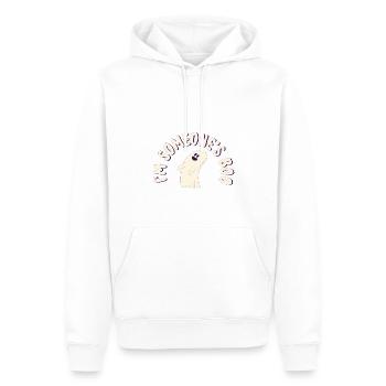 Grusel Halloweenspruch Spruch Halloween - Männer Premium Bio Hoodie - Weiß - Vorne - Nico (187cm)