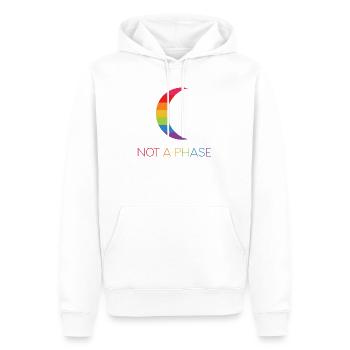 LGBTQ Pride Month - Keine Phase - LGBT - Männer Premium Bio Hoodie - Weiß - Vorne - Nico (187cm)