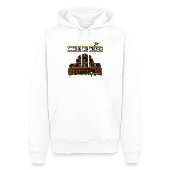 Dub Reggae Music - Männer Premium Bio Hoodie - Weiß - Vorne - Nico (187cm)
