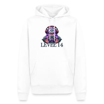 Gaming monsters while gaming - Men’s Premium Organic Hoodie - white - Front - Nico (187cm)