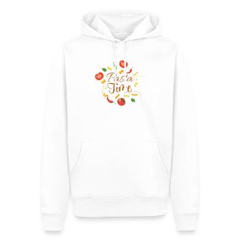 Pasta Time – Lustiges italienisches Essen und Pasta Lover Desi - Männer Premium Bio Hoodie - Weiß - Vorne - Nico (187cm)