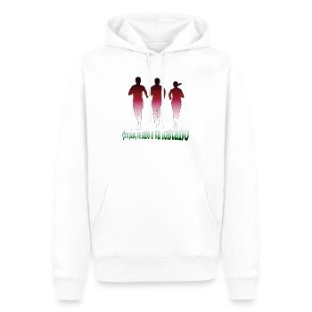 Chi va piano, va sano e va lontano - Männer Premium Bio Hoodie - Weiß - Vorne - Nico (187cm)