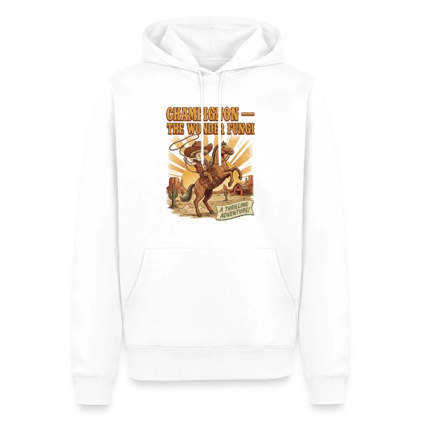 Champignon — The Wonder Fungi — Men’s Premium Organic Hoodie