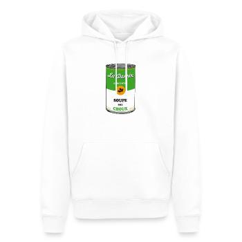 Soupe aux choux - Best of - T-shirt Comique - Sweat à capuche Premium bio Homme - blanc - Devant - Nico (187cm)