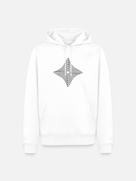 FORM - Men’s Premium Organic Hoodie - white